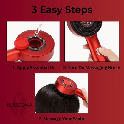 Headora™ Red Light Growth Brush - Headora